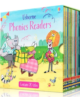 Usborne Phonics Readers – Bộ Sách Tiếng Anh 20 Cuốn Cho Bé Kèm File Nghe