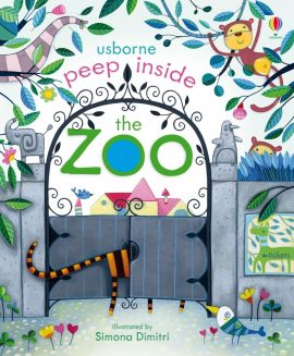Usborne Peep Inside the Zoo – Sách Tiếng Anh Cho Bé 3+