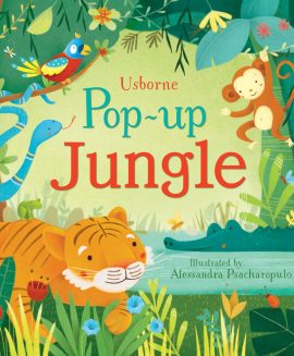 Usborne Pop-Up Jungle – Sách Tiếng Anh Cho Bé 3+ Kèm File Nghe