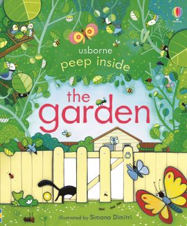 Usborne Peep Inside The Garden – Sách Tiếng Anh Cho Bé 3+