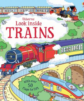 Usborne Look Inside Trains – Sách Tiếng Anh Cho Bé 5+