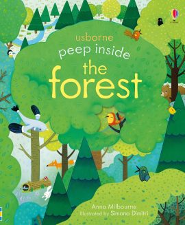 Usborne Peep Inside a Forest – Sách Tiếng Anh Cho Bé 3+