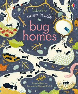 Usborne Peep Inside Bug Homes – Sách Tiếng Anh Cho Bé 3+