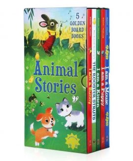5 Golden Board Books – Animal Stories – Sách Tiếng Anh Cho Bé Kèm File Nghe