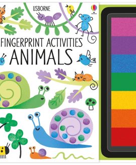 Usborne Fingerprint Activities Animals – Sách Tô Màu Cho Bé 6+