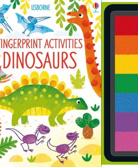Usborne Fingerprint Activities Dinosaurs – Sách Tô Màu Cho Bé 6+