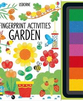 Usborne Fingerprint Activities Garden – Sách Tô Màu Cho Bé 6+