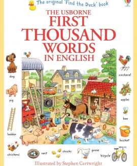 Usborne First Thousand Words in English – Sách Tiếng Anh Cho Bé 5+