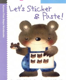 KUMON Let’s Sticker & Paste – Bộ Sách 12 Cuốn Sách Sticker Cho Bé 2+