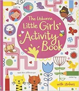 The Usborne Little Girls’ Activity Book – Sách Tiếng Anh Cho Bé 4+