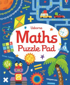Usborne Maths Puzzles Pad – Sách Tương Tác Cho Bé 6+