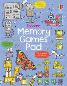Usborne Memory Games Pad – Sách Tương Tác Cho Bé 6+