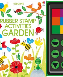 Usborne Rubber Stamp Activities Garden – Sách Tô Màu Cho Bé 6+
