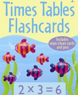 Usborne Times Tables Flashcards – Thẻ Học Toán Cho Bé 3+
