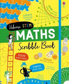 Usborne STEM – Maths Scribble Book – Sách Tiếng Anh Cho Bé 7+