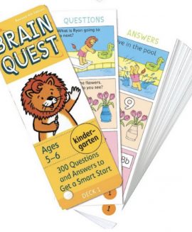 Bộ thẻ Brain Quest Cards 5-6 tuổi (Hàng Nhập khẩu) – Thẻ Học Tiếng Anh cho trẻ mầm non