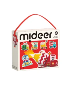 Đồ Chơi Xếp Hình Mideer My First Puzzle Engineering Vehicles Cho Bé 2+