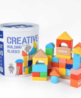 Đồ Chơi Gỗ Xếp Hình Mideer Creative Building Blocks Cho Bé 1+
