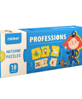 Đồ Chơi Xếp Hình Mideer Matching Puzzles Professions Cho Bé 18m+
