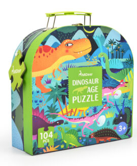 Đồ Chơi Xếp Hình Mideer Dinosaur Age Puzzle Cho Bé 3+
