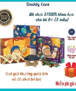 Đồ chơi lắp ráp mô hình lắp ghép robot vũ trụ, Đồ chơi khoa học Stem cho bé 5,6,7,8,9,10 tuổi Mideer stembox