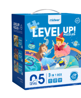 Bộ xếp hình cho bé Mideer Level Up Puzzles – Level 5 Chủ Đề Thế Giới Cổ Tích , Đồ chơi giáo dục trẻ em từ 1,2,3,4,5,6,7 tuổi