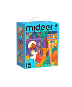 Bộ xếp hình cho bé Mideer Level Up Puzzles - Level 5 Chủ Đề Thế Giới Cổ Tích , Đồ chơi giáo dục trẻ em từ 1,2,3,4,5,6,7 tuổi