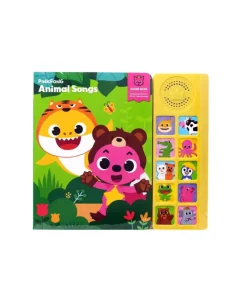 Sách Âm Nhạc - Baby Shark PInkfong, Đồ Chơi Âm Thanh Cho bé 1,2,3,4,5 tuổi - Animal Songs