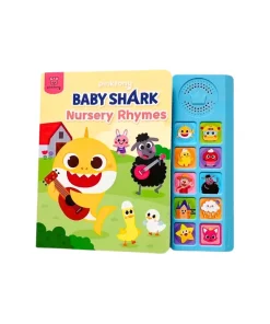Sách Âm Nhạc - Baby Shark PInkfong, Đồ Chơi Âm Thanh Cho bé 1,2,3,4,5 tuổi - Nursery Rhymes
