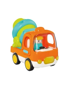 Xe ô tô đồ chơi trẻ em có nhạc vui nhộn Goodway Construction Car Toy - Xe trộn