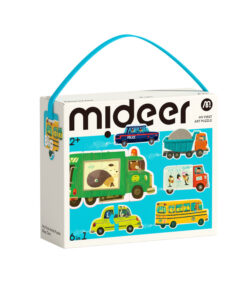 Đồ Chơi Xếp Hình Mideer My First Puzzle Busy Cars Cho Bé 2+