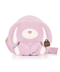 Túi đeo chéo cho bé gái bé trai ZoyZoii Kids Crossbody Bag, túi xách cho bé gái B81 - Thỏ Hồng