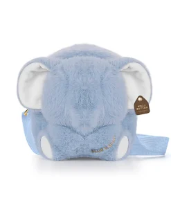 Túi đeo chéo cho bé gái bé trai ZoyZoii Kids Crossbody Bag, túi xách cho bé gái B81 - Voi Xanh