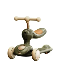 Xe trượt Scooter Zoyzoii 2 in 1 xe đẩy cho bé 1 2 3 4 5 tuổi Mã S2 - Màu Xanh