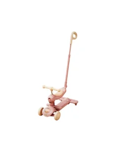 Xe trượt Scooter Zoyzoii 4 in 1 xe đẩy cho bé 1 2 3 4 5 tuổi Mã S4 - Màu Hồng