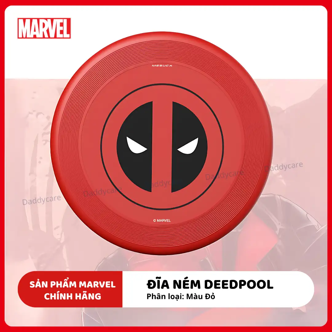 Đĩa ném tung hứng Spiderman chính hãng Marvel, Deadpool cho bé 3+