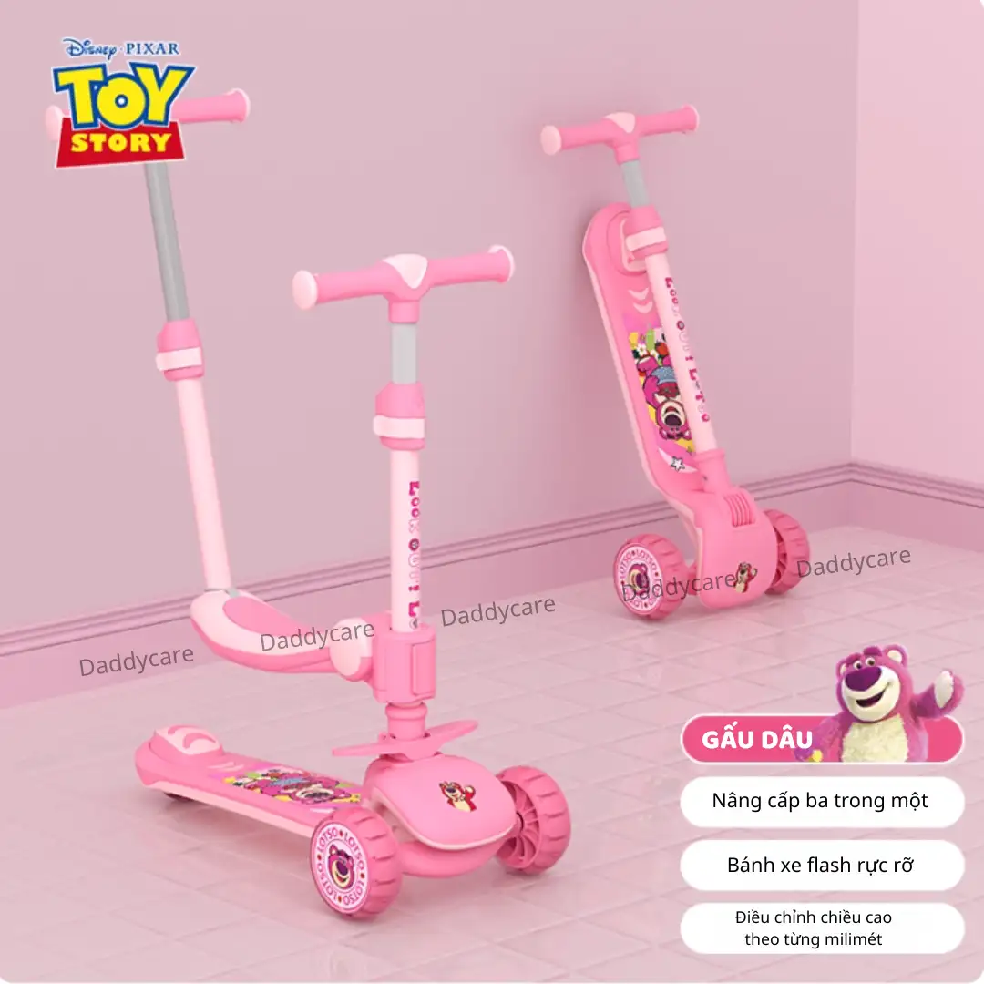 Xe trượt scooter Frozen cho bé 3 in 1 Mesuca Disney 3+
