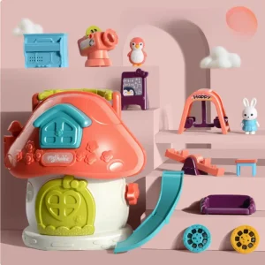 Nhà búp bê mini phát nhạc cho bé Goodway House 3+