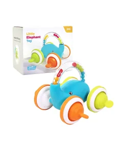 Đồ chơi cho bé sơ sinh hình con voi lăn tay Goodway Little Elephant Toy 3 tháng+