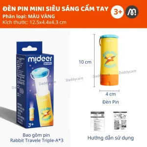 Đèn Pin Mini Mideer Outdoor Adventure Flashlight 3+