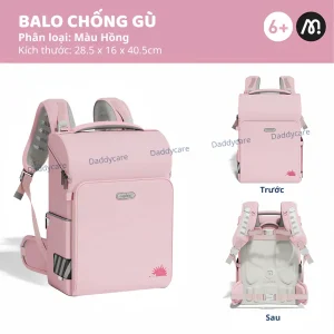 Cặp Chống Gù Cao Bé Tiểu Học Mideer Backpack 6+