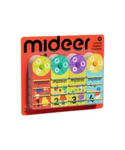 Bộ Thẻ Học Thông Minh Flashcard Mideer Match & Connect Play Book 3+