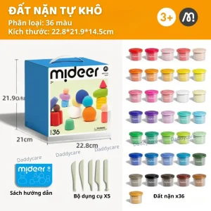 Đất Nặn Tự Khô Cho Bé Mideer Airy Fun Clay 3+