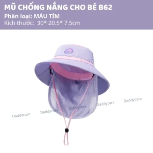 Mũ chống nắng che vai gáy Zoyzoii Large Brim 3+