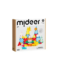 Xếp Hình Nam Châm Mideer Kingdom Magnetic Tiles 3+