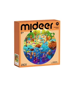 Đồ Chơi Xếp Hình 150 Mảnh Mideer Round Puzzle 3+